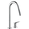 Hansgrohe Axor Citterio M 34822800 Смеситель для кухни (нерж.сталь)