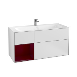 Villeroy Boch Finion F060HBMT Тумба под раковину 1196х498 мм (peony matt/white matt)