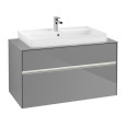 Villeroy Boch Collaro C020L0FP Тумба под раковину 1000х500 мм (Glossy Grey)