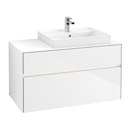 Villeroy Boch Collaro C018L0DH Тумба под раковину 1000х500 мм (Glossy White)