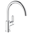 Grohe BauEdge 31367000 Смеситеь для мойки, поворотный трубкообразный излив