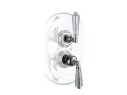 Смеситель для душа Nicolazzi Termostatico Classico Tiede Crystal Lever 4909BZ17