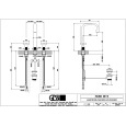 Смеситель для раковины Gessi Inciso (58115#031) хром