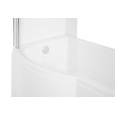Акриловая ванна 150x70 Besco (WAI-150-NLE), прямоугольная-асимметричная