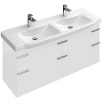 Раковина двойная 125 см Villeroy&Boch Sentique (A85200DH+5126D0R)