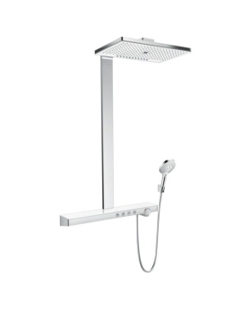 Душевая стойка Hansgrohe Rainmaker Select (27106400) хром, белый