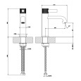 Смеситель для раковины Gessi Inciso (58002#031) хром