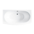 Акриловая ванна 180x85 Besco (WAT-180-JA), прямоугольная-асимметричная