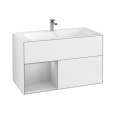 Villeroy Boch Finion F030GJGF Тумба под раковину 996х498 мм (light grey/glossy white)