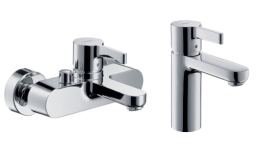 Комплект смесителей Hansgrohe Metris S (31460000/31060000) хром