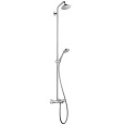 Душевая система Hansgrohe 27143 000 Croma 100 Showerpipe с термостатом