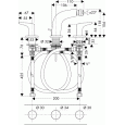 Смеситель для биде Hansgrohe Metropol E (14233000)