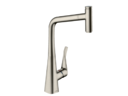 Смеситель для кухни Hansgrohe Metris Select M71 (73803800) сталь