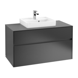 Villeroy Boch Collaro C01600PD Тумба под раковину 1000х500 мм (Black Matt Lacquer)