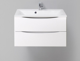 Тумба под раковину BelBagno Marino MARINO-800-2C-SO-BL-P, 80 х 45 х 55 см, Bianco Lucido