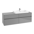 Villeroy Boch Collaro C02700FP Тумба под раковину 1600х500 мм (Glossy Grey)