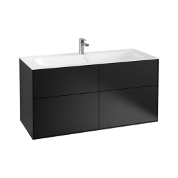 Villeroy Boch Finion F05000PD Тумба под раковину 1196х498 мм (black matt)