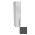 Пенал Jacob Delafon Nouvelle Vague 35см, EB3047G-442, цвет серый антрацит глянцевый, левая