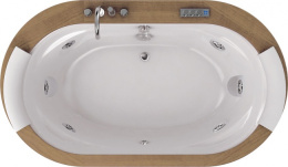 Гидромассажная ванна Jacuzzi Opalia Wood 191x111 см (9F43-498A)