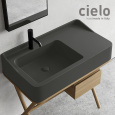 Ceramica CIELO Siwa SWLA CM - Раковина для ванной комнаты 90*50 см (Cemento)