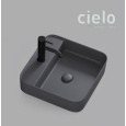 Ceramica CIELO Shui Comfort SHCOLAQF CM - Раковина для ванной комнаты 44*43 см, подвесная - накладна