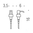 Basic/зап.часть для В9332 помпа дозатора, хром B9373