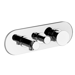 Внешние части смесителя для душа Gessi Cono (45038#031) хром