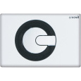 CREAVIT Кнопка для инсталляции POWER черно-белая GP5001.02