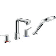 Смеситель для ванны и душа Hansgrohe Talis S (72418000) хром