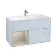 Villeroy Boch Finion G030HHHA Тумба под раковину 996х498 мм (sand matt/cloud matt)