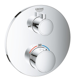 Grohe Grohtherm 24077000 Термостат для ванны встраиваемый без излива