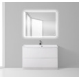 Тумба под раковину BelBagno Marino MARINO-900-2C-PIA-BL-P, 90 х 45 х 80 см, Bianco Lucido