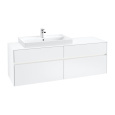 Villeroy Boch Collaro C026L0MS Тумба под раковину 1600х500 мм (White Matt)