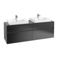 Villeroy Boch Collaro C02400PD Тумба под раковину 1600х500 мм (Black Matt Lacquer)