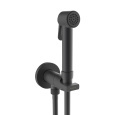 Гигиенический душ - комплект с прогрессивным смесителем Bossini Paloma Brass E34007B.073 (чёрный мат