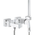 Grohe Eurocube 23141000 Смеситель для ванны с душевым гарнитуром