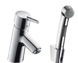 Смеситель для раковины с гигиеническим душем Talis S 32120000 Hansgrohe