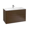 Villeroy Boch Finion G02000GN Тумба под раковину 996х498 мм (Walnut Veneer)