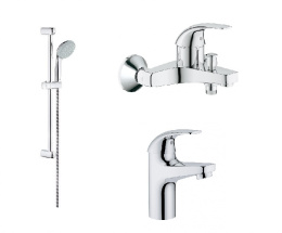 Комплект смесителей Grohe Bau Curve 126741