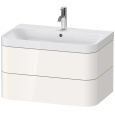 Тумба подвесная 77,5 см Duravit Happy D.2 Plus HP4347O2222, белый