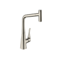 Смеситель для кухни Hansgrohe Metris Select M71 (73803800) сталь