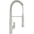 Grohe K7 31379DC0 Смеситель для кухни, профессиональный, выдвижной гибкий излив