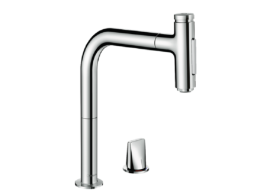 Смеситель для кухни Hansgrohe Metris Select M71 (73818000) хром