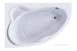 Ванна асимметричная 170х115 Roca Luna (248640000) белый