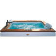 Гидромассажная ванна Jacuzzi Aura Plus 180x150 см (9F43-337A)