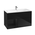 Villeroy Boch Finion G030PHPH Тумба под раковину 996х498 мм (glossy black/glossy black)