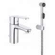 Смеситель для раковины Grohe Eurostyle Cosmopolitan 23549000, с гигиеническим душем, хром