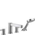 Hansgrohe Axor Steel 35444800 Смеситель на борт ванны (нерж.сталь)