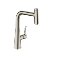 Смеситель для кухни Hansgrohe Metris Select M71 (14857800) сталь