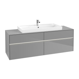 Villeroy Boch Collaro C031L0FP Тумба под раковину 1600х500 мм (Glossy Grey)